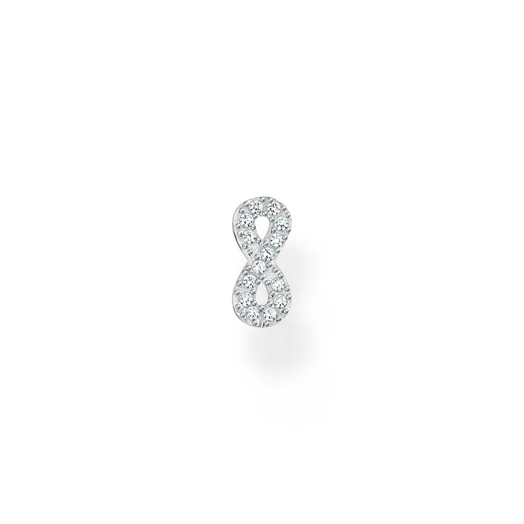 Single Ear Stud Infinity Silver | Thomas Sabo