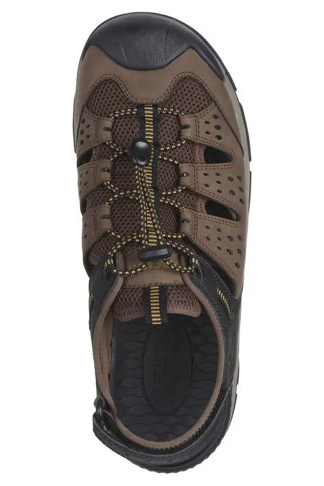 Skechers 205113 Tresman Menard in Brown/Black