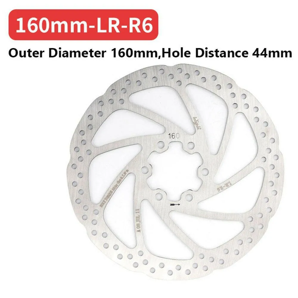 Stainless Steel Rotor Disc Brake 203mm/180mm/160mm/140mm 6 Inches For MTB Mountain Road Cruiser Bike Bicycle Parts