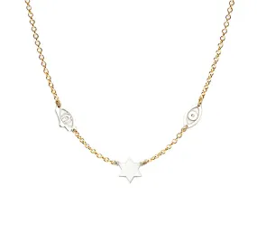 Star of David Good Luck Necklace