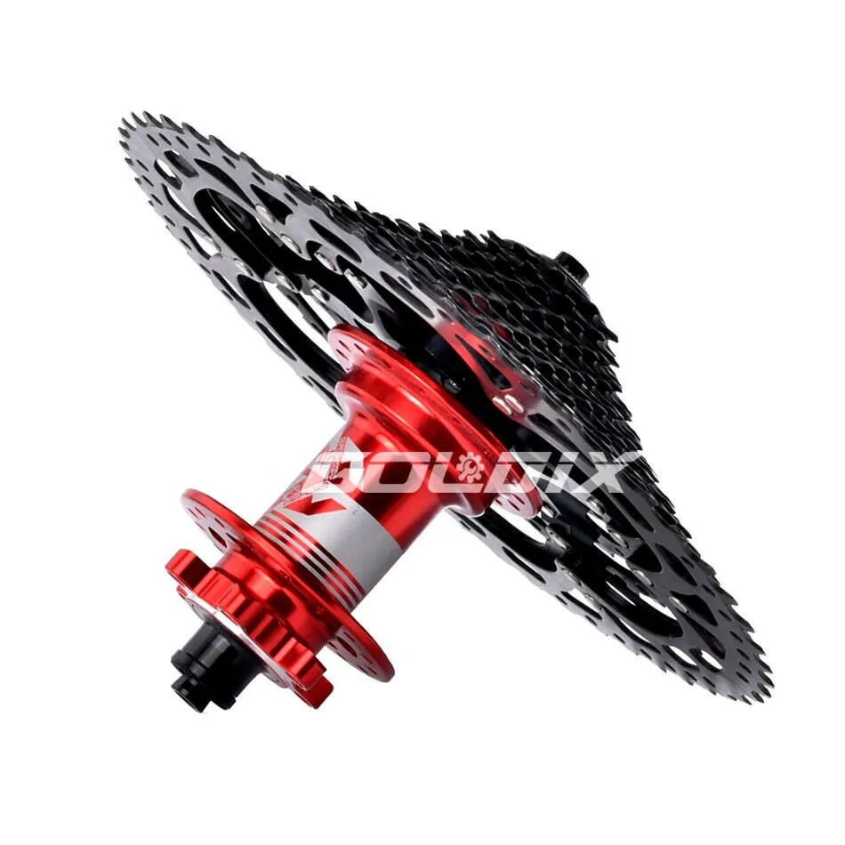 SUNSHINE Bicycle Cassette Black Mountain Bike Freewheel 8/9/10/11/12 Speed HG flywheel for SHIMANO HG Structure Specification