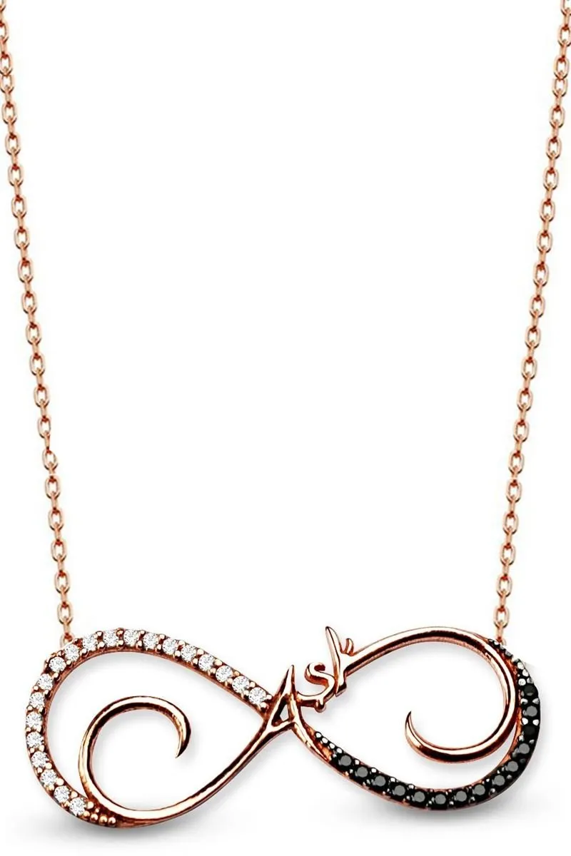Taki | Infinite Love Ladies Silver Necklace Valentine Gift