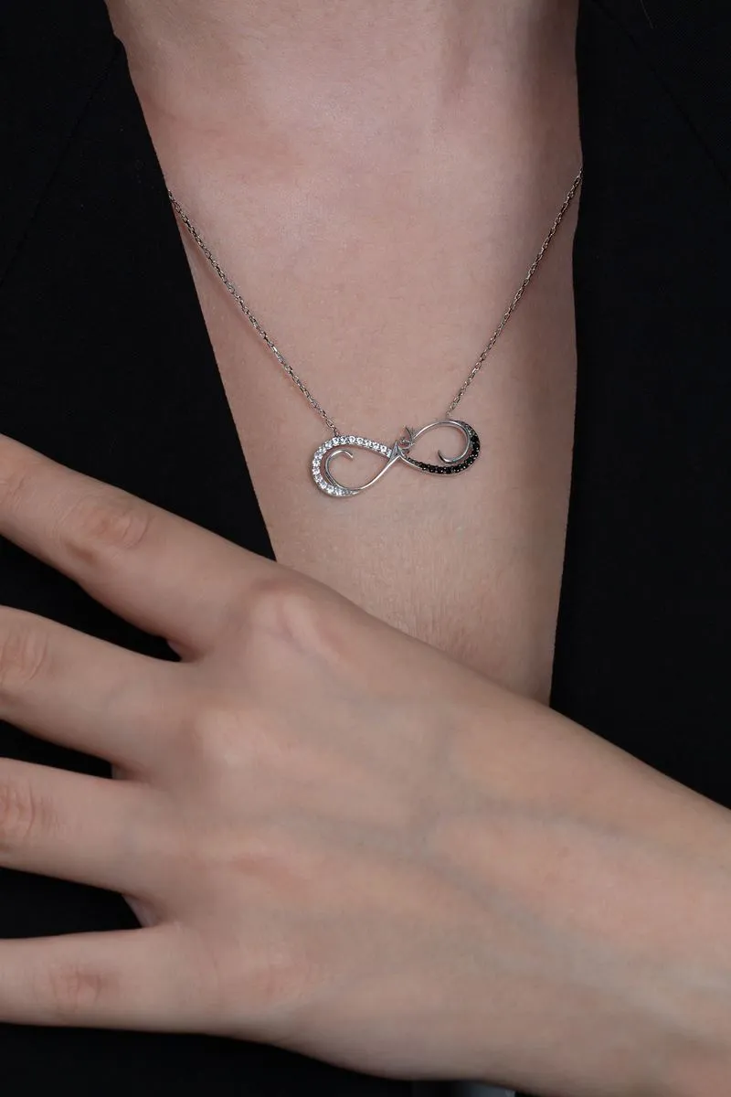 Taki | Infinite Love Ladies Silver Necklace Valentine Gift