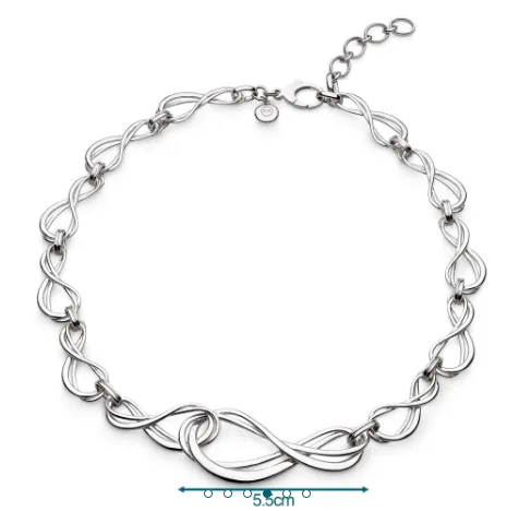The Infinity Grande Link Collar Necklace