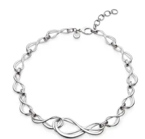The Infinity Grande Link Collar Necklace