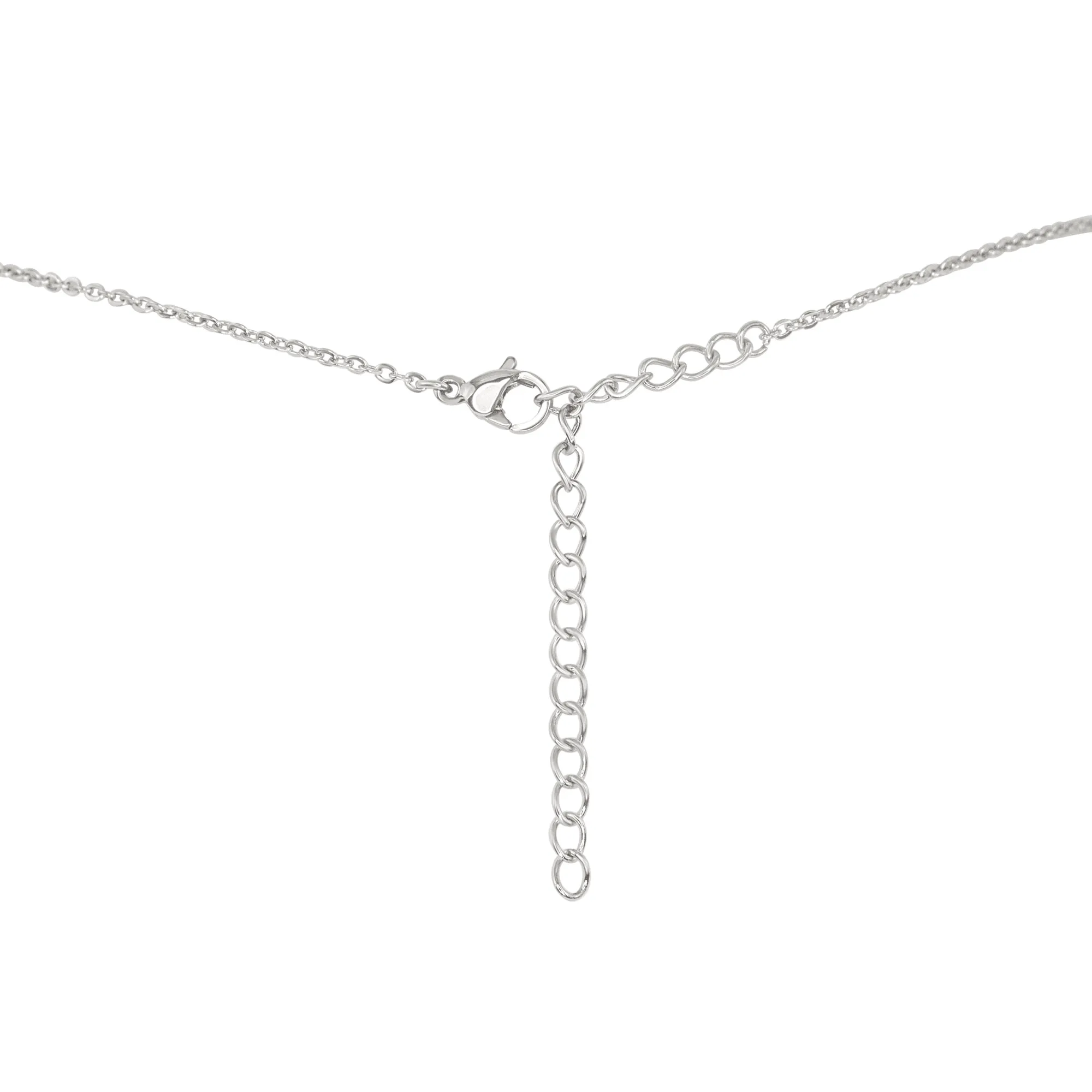 Tiny Raw Amazonite Crystal Pendant Necklace