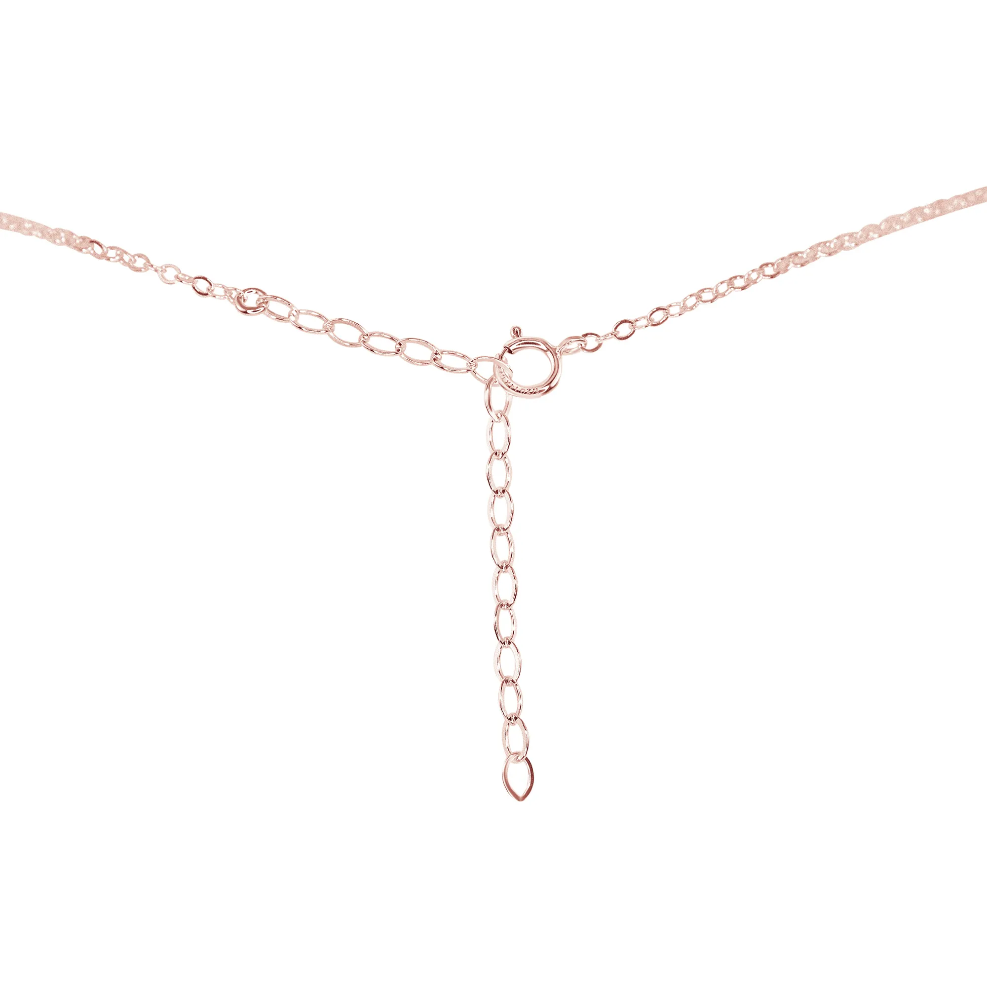 Tiny Raw Amazonite Crystal Pendant Necklace