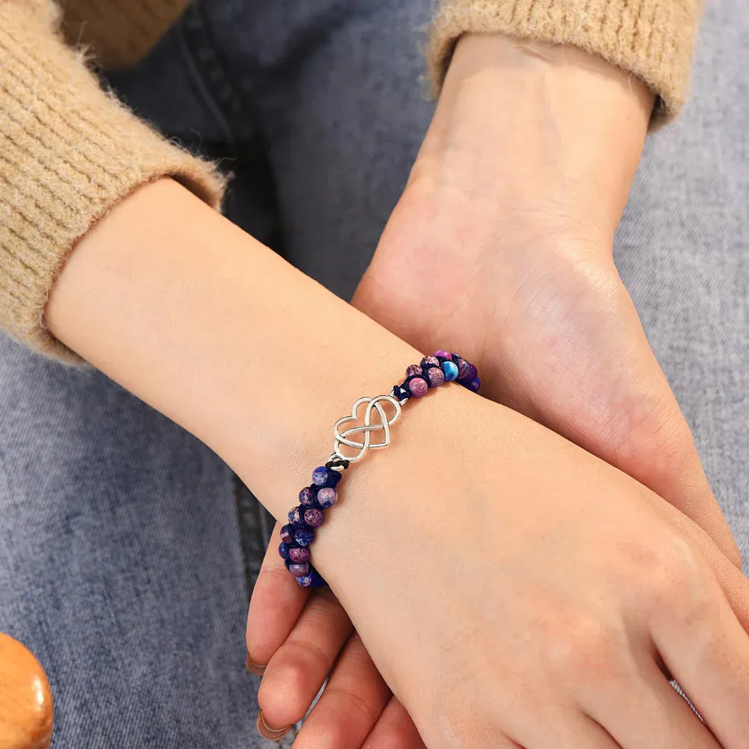 To My Granddaughter - Eternal Love Bracelet