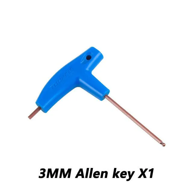 TOOPRE MTB Road Bicycle Allen Key T-Type PP Plastic Handle T25 Wrench S2 Tool Set 3mm 4mm 5mm 6mm Wrench Tools Bike Repair Kit