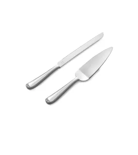 Vera Wang Infinity Cake Server & Knife