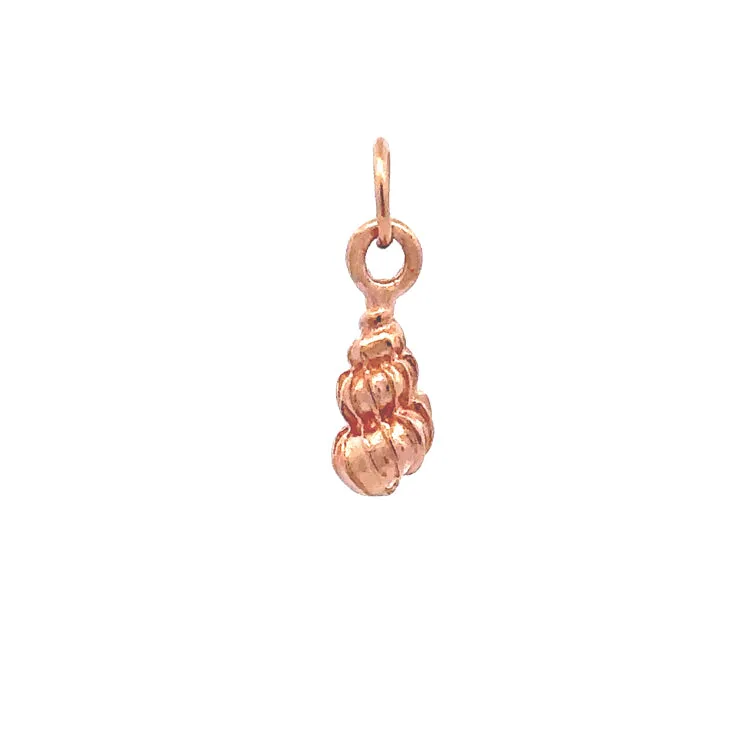 Wentletrap Shell Pendant-Charm, 14Kt