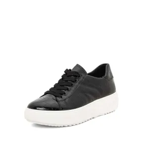 Womens Ara Mikky in Black Croco