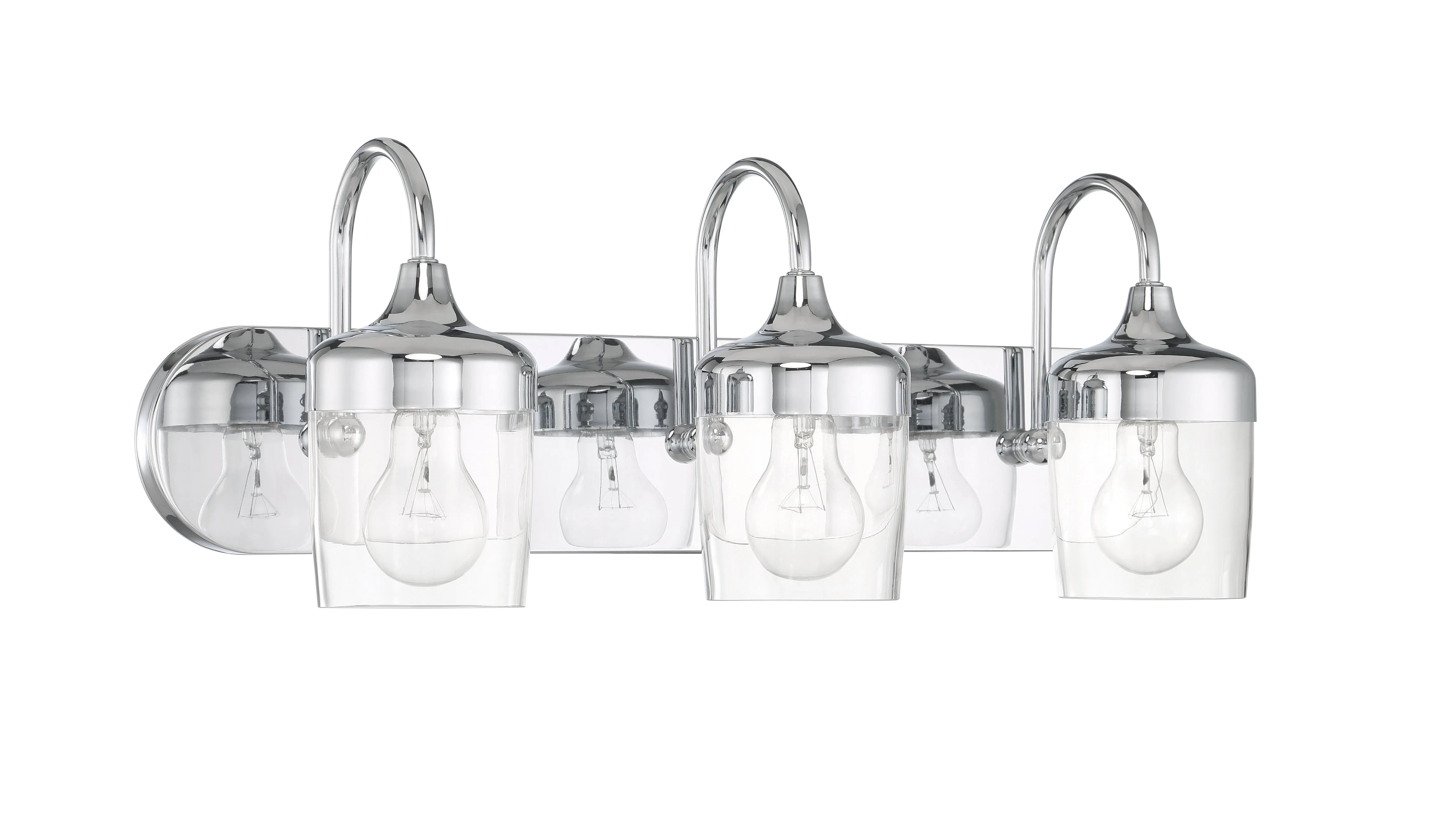 Wrenn 3 Light Vanity in Chrome