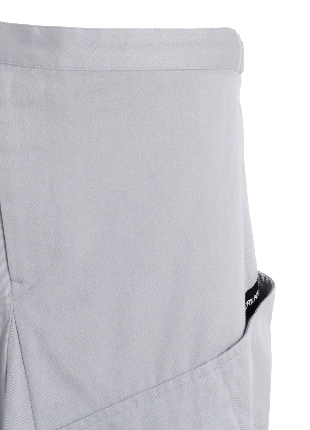 [Y's BORN PRODUCT] COTTON TWILL SKIRT WITH  GUSSET