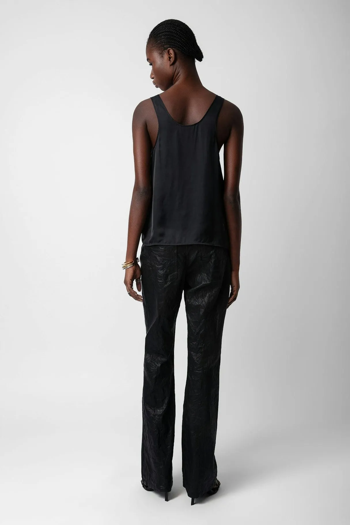 Zadig & Voltaire Carys Satin Camisole Top
