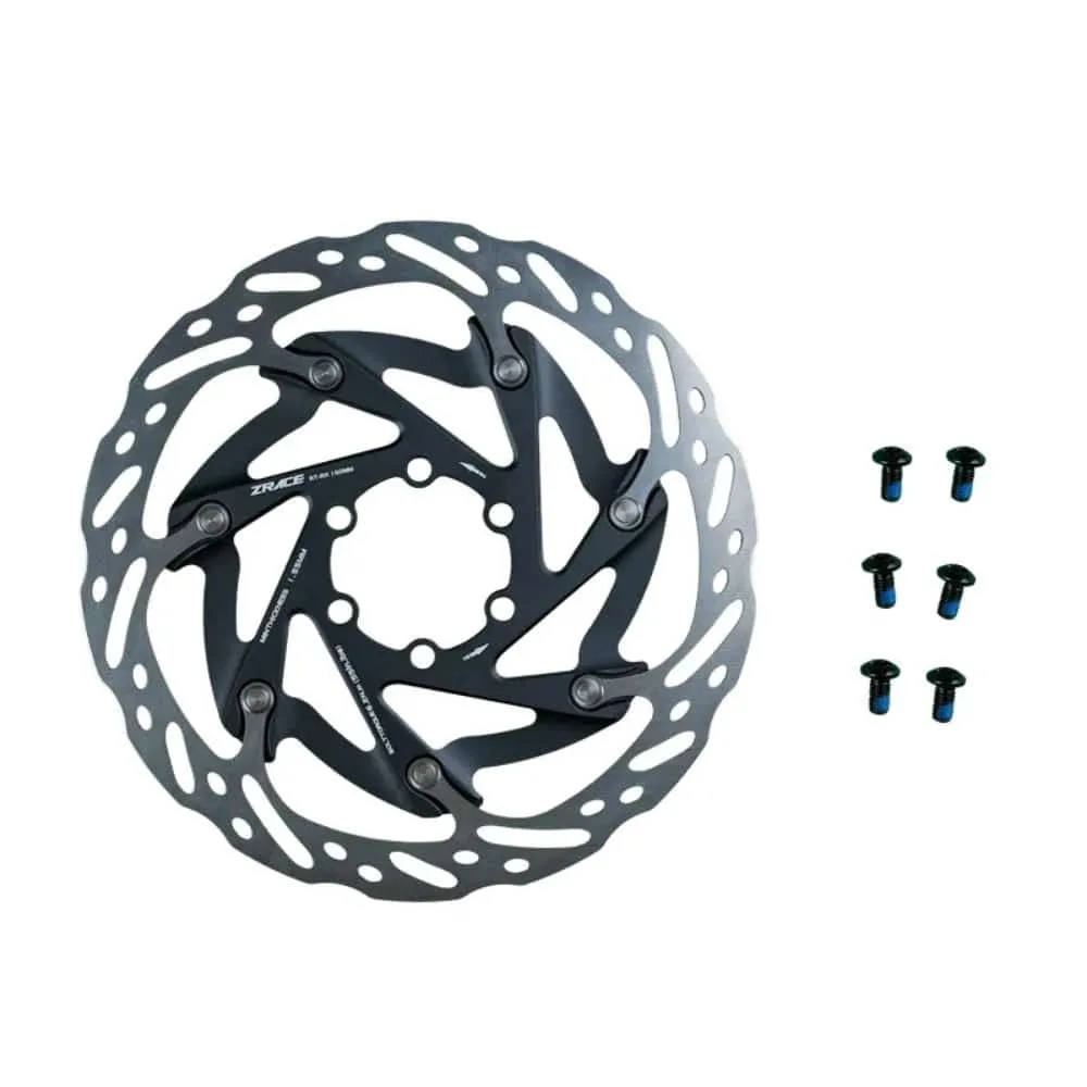 ZRACE RT-RX 6 Screw Disc Rotor, Ultralight Strong heat dissipation floating rotor 160mm Road disc brake