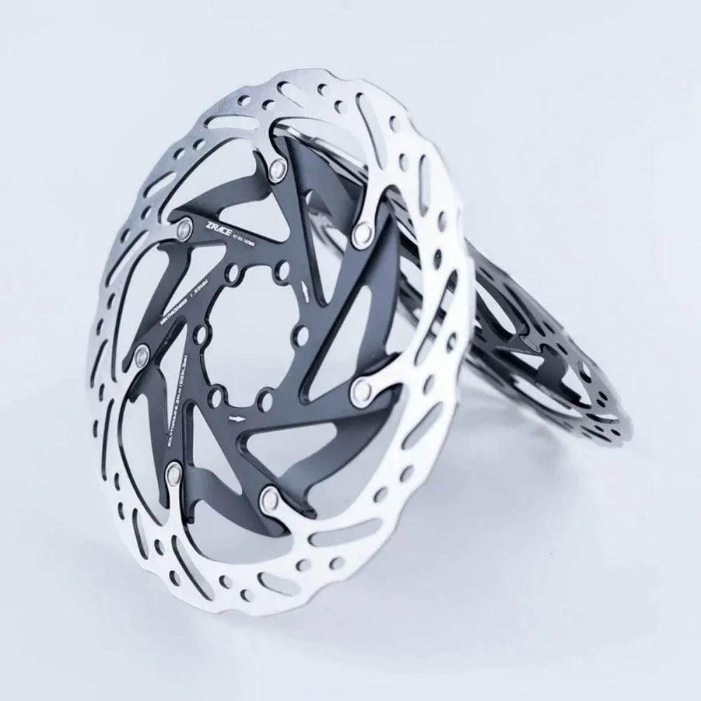 ZRACE RT-RX 6 Screw Disc Rotor, Ultralight Strong heat dissipation floating rotor 160mm Road disc brake