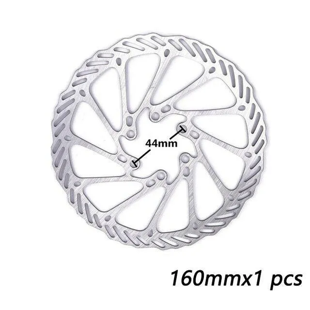 ZTTO MTB 120mm/140mm/160mm/180mm/203mm 6 Inches Stainless Steel Bicycle Rotor Disc For Mountain Road Cruiser Bike Brake Parts